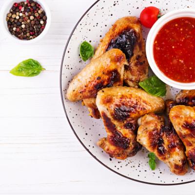 Món Ăn Vặt - Chân Cánh Gà Nướng 8